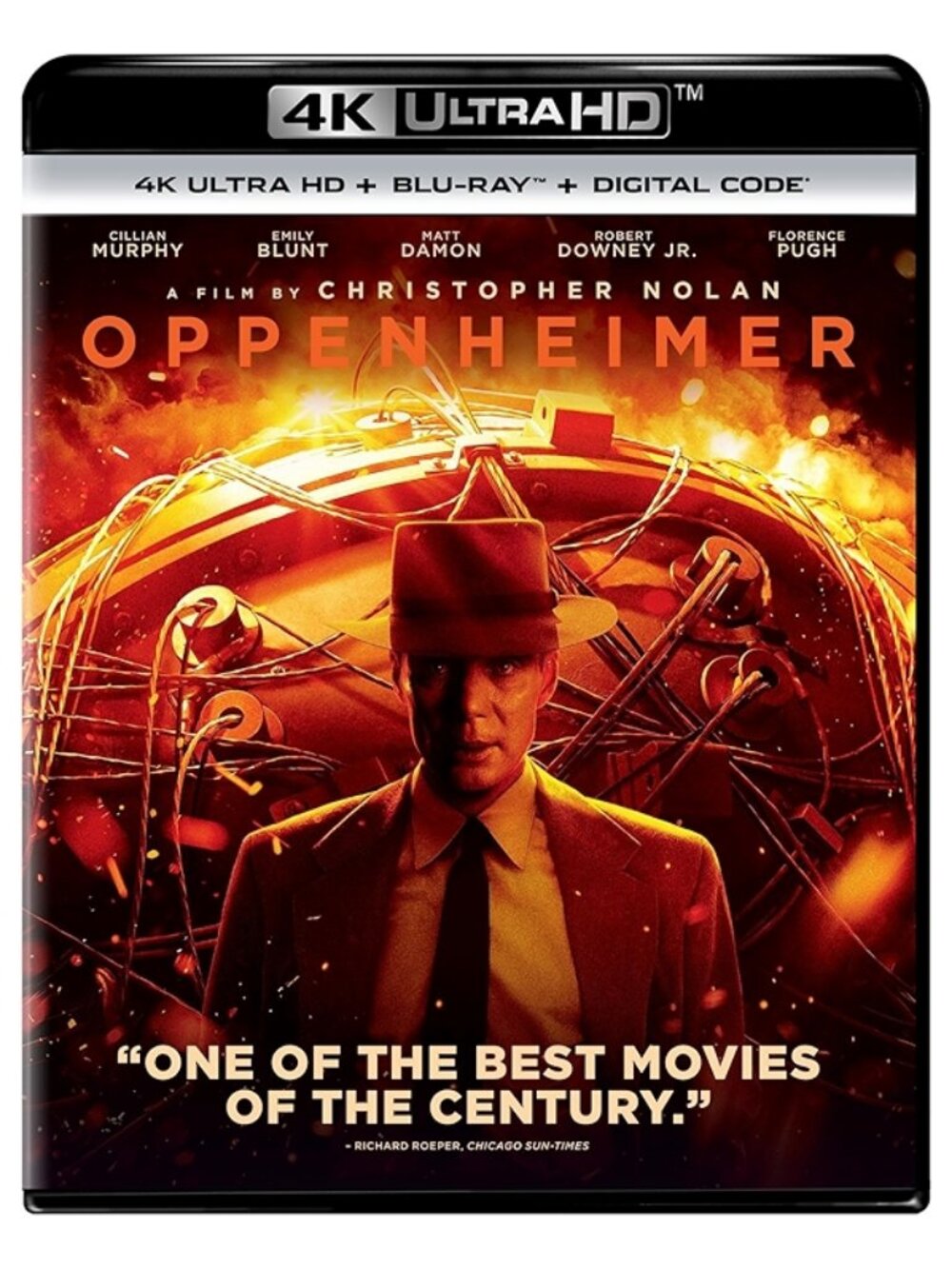 OPPENHEIMER 4K UHD + Blu-Ray + Digital